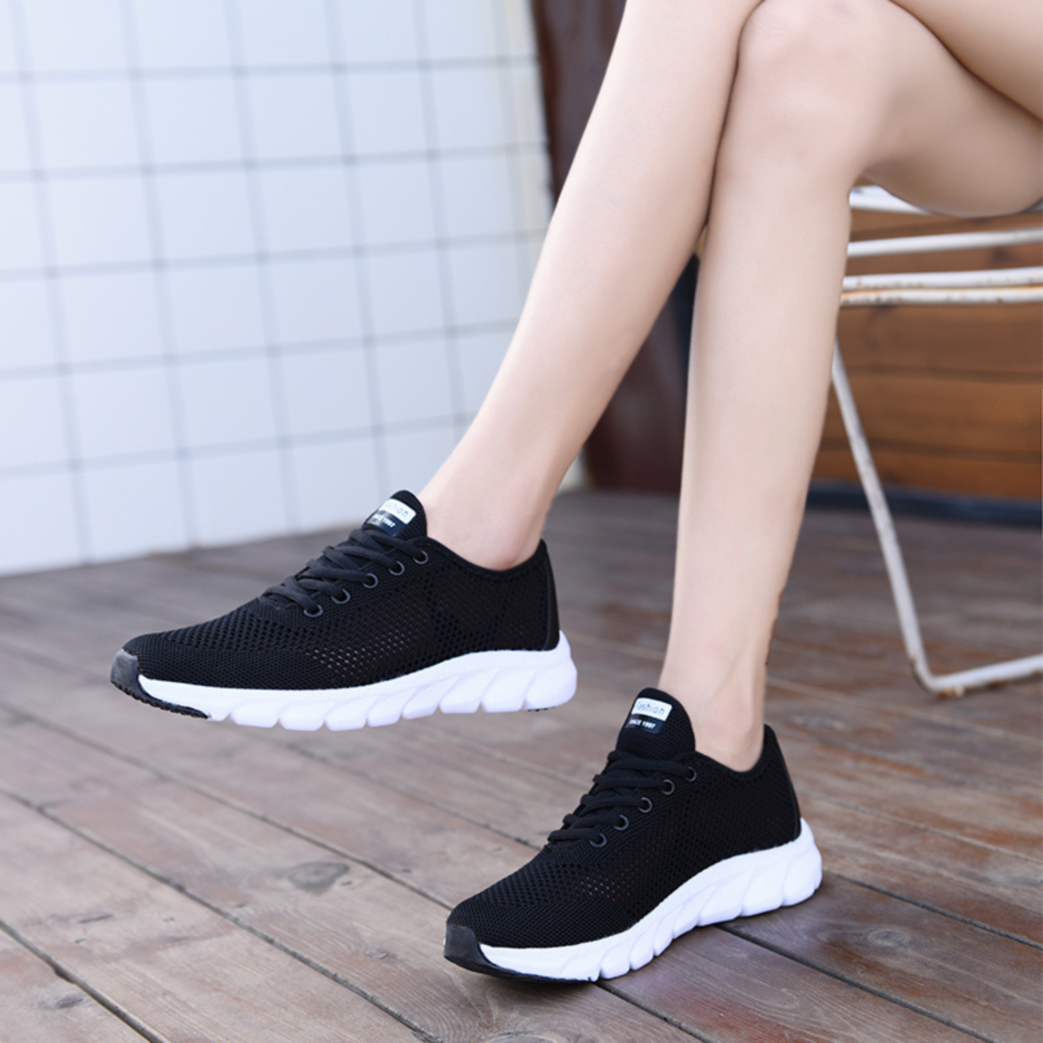 FlexSupport Active - Lichte Dames Sportschoenen met Extra Ondersteuning
