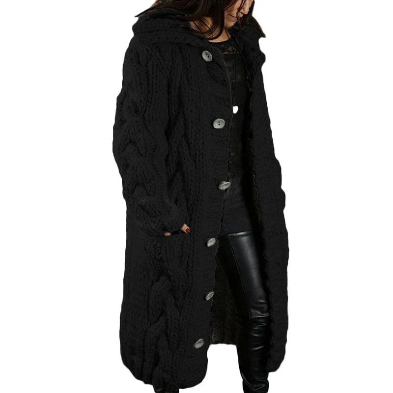 Elise – Warme Gebreide Jas voor Dames | Stijlvolle Winter 2024