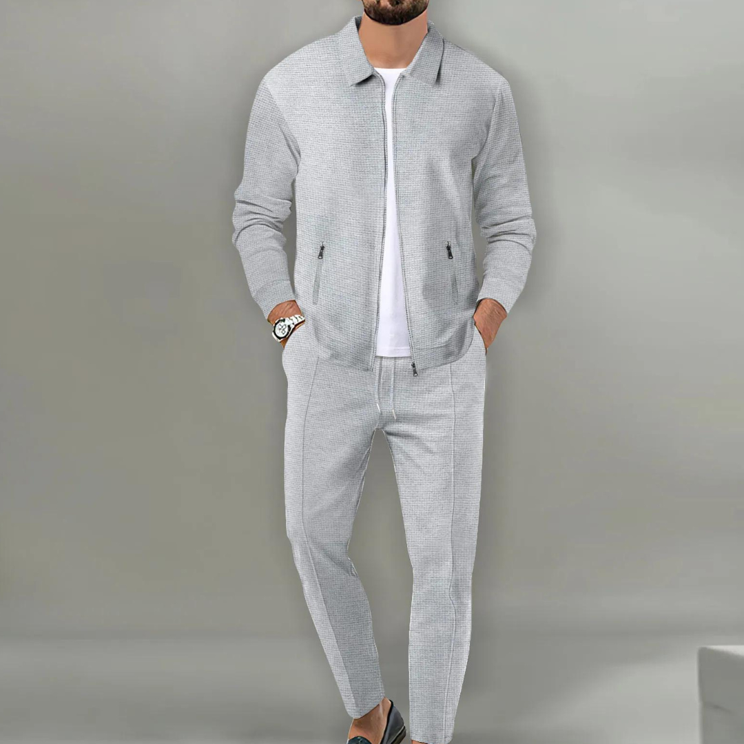 Elegant Vrijetijdspak – Tijdloos Design & Comfortabele Pasvorm voor Heren
