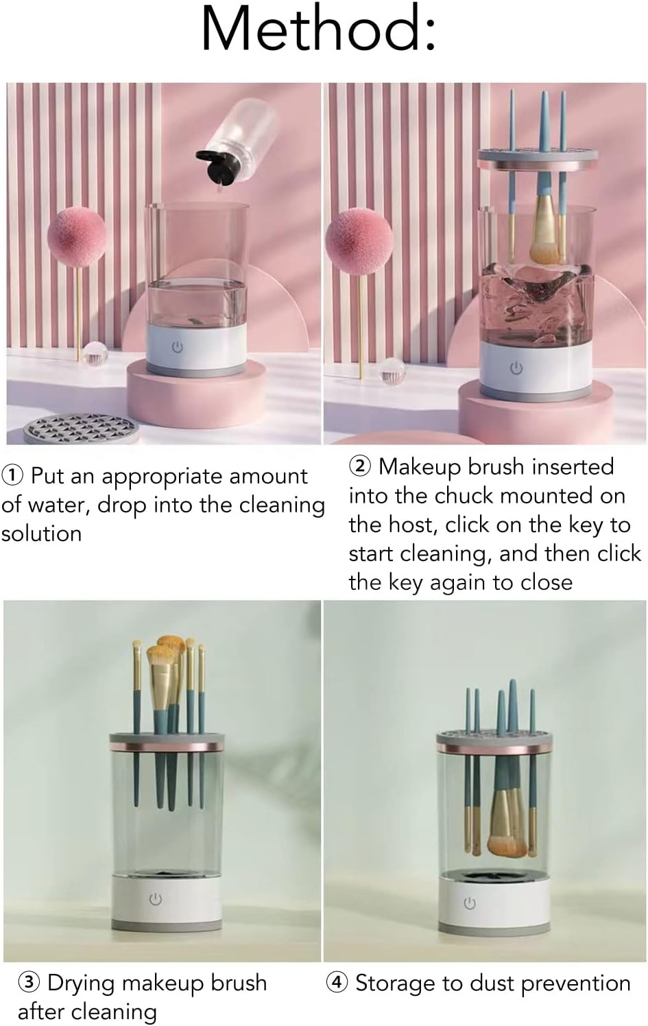 FreshBrush™ | Fan Brush Schoonmaak Organiser