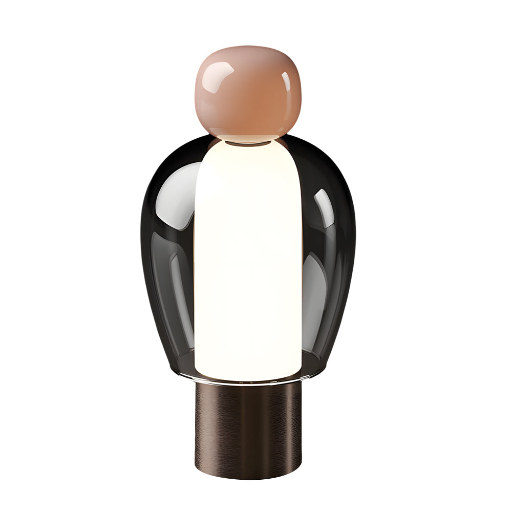 SimpleGlow - Draadloze Oplaadbare Tafellamp met LED en Traploze Dimming