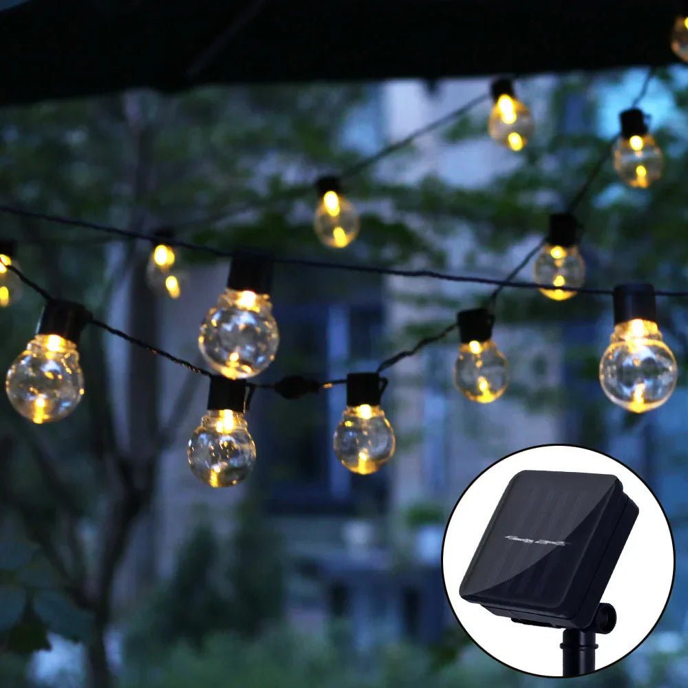 SunDecor - LED Zonnelichtslinger voor Buiten met Solar Energie