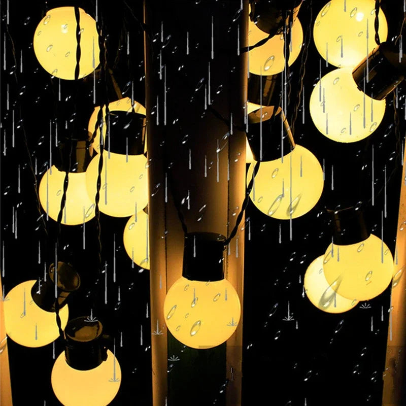 SunDecor - LED Zonnelichtslinger voor Buiten met Solar Energie