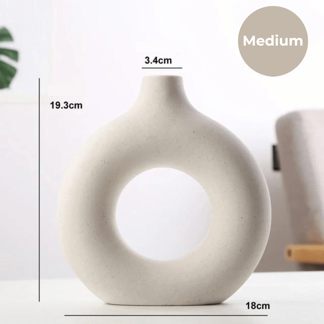 SerenVaas - Elegante Glazen Vaas voor een Rustgevend Interieur | Stijlvolle Woondecoratie