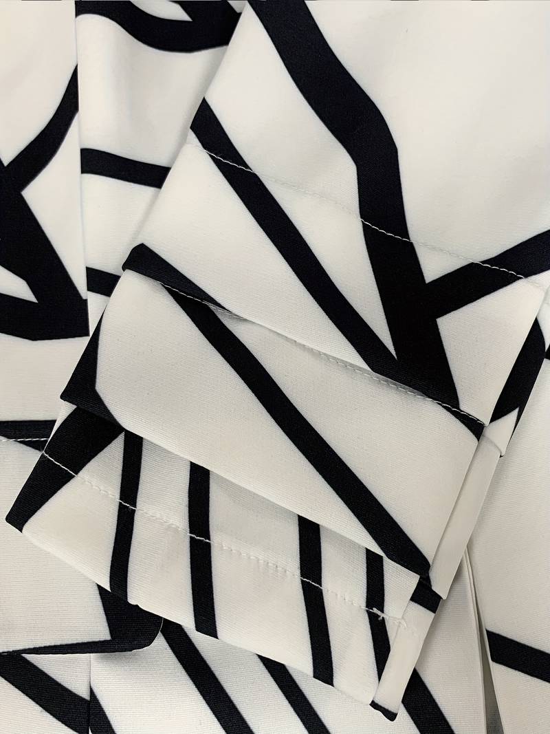 Mila – Stijlvolle All-Over Print Blazer voor Dames | Trendy en Comfortabel