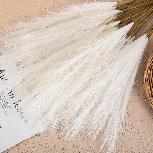 FloraBloom - Pluizige Pampas Kunstbloemen | Luxe Decoratieve Planten voor Huisdecoratie