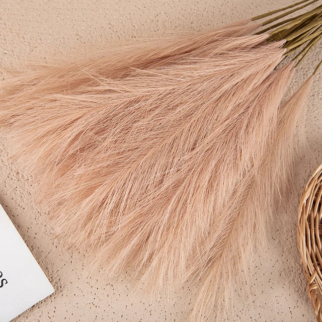 FloraBloom - Pluizige Pampas Kunstbloemen | Luxe Decoratieve Planten voor Huisdecoratie
