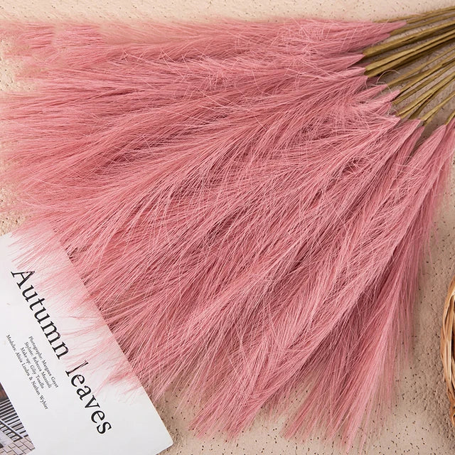 FloraBloom - Pluizige Pampas Kunstbloemen | Luxe Decoratieve Planten voor Huisdecoratie