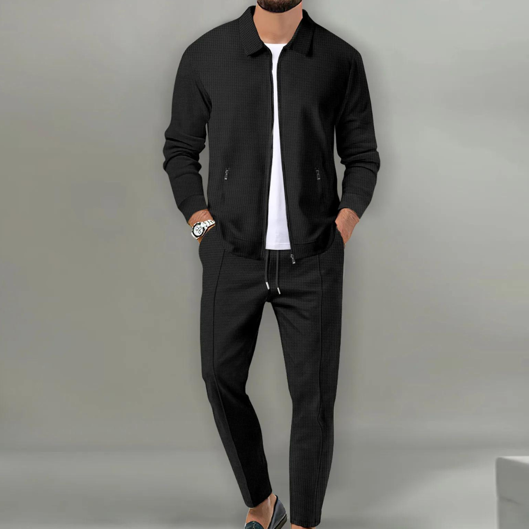 Elegant Vrijetijdspak – Tijdloos Design & Comfortabele Pasvorm voor Heren