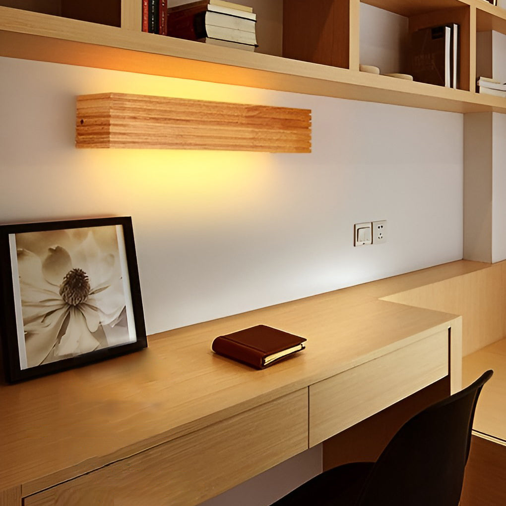 GloeiLicht - Rechthoekige Waterdichte LED Wandlamp voor Spiegelverlichting in Scandinavische Stijl