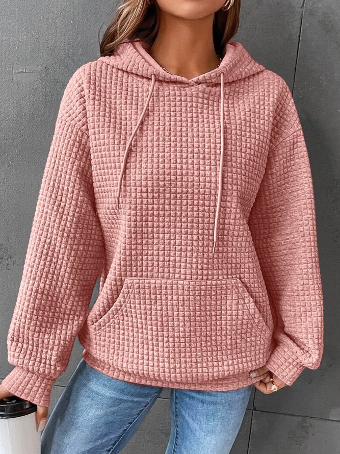 ComfortVibes - Vierkante Sweater met Zijzakken voor Dames