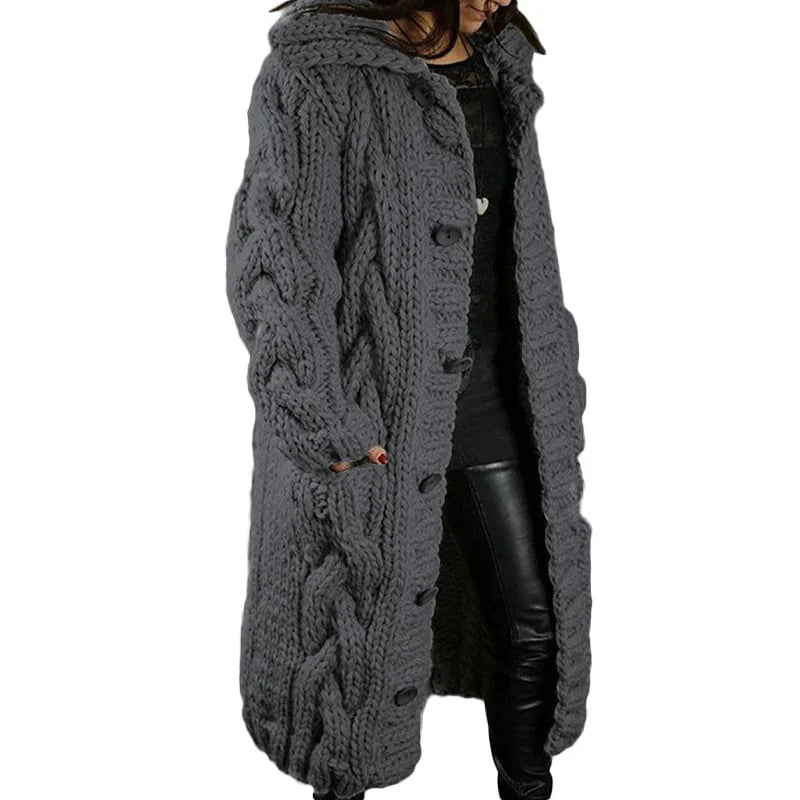 Elise – Warme Gebreide Jas voor Dames | Stijlvolle Winter 2024