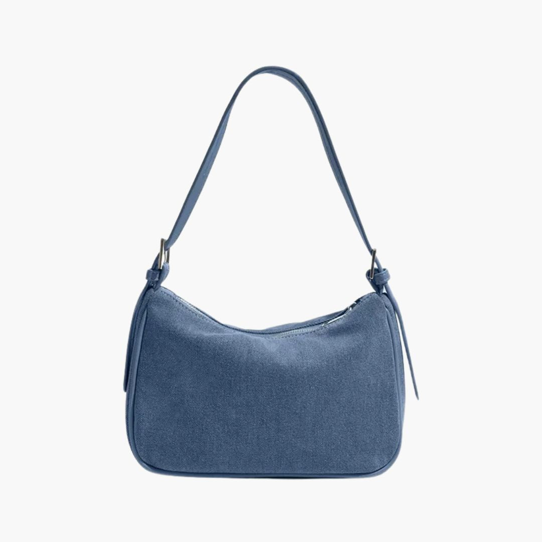 Lina - Denim Schoudertas voor Dames | Stijlvolle en Duurzame Handtas