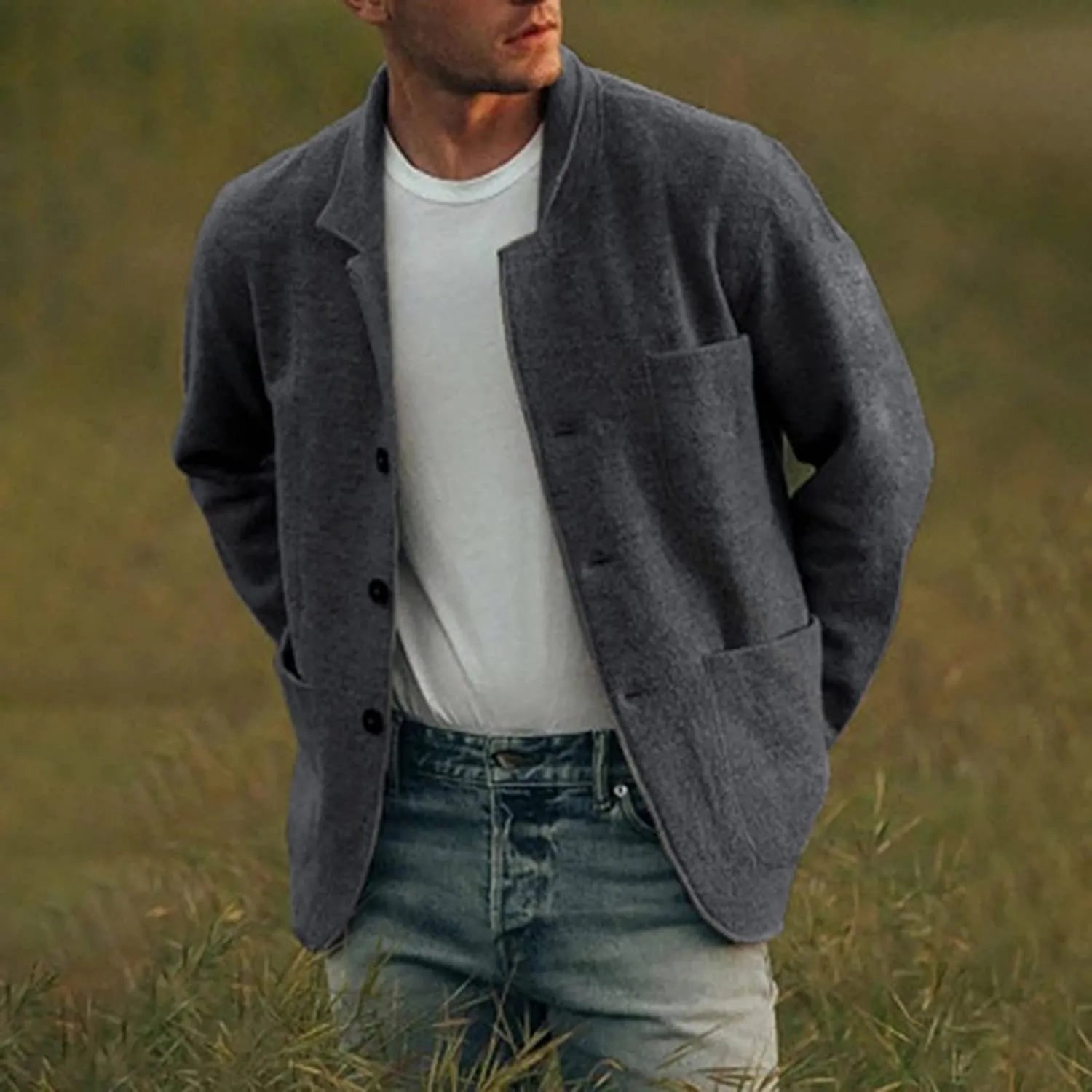 Patterson Casual Blazer voor Heren | Stijlvolle Vrijetijdsblazer voor Elke Gelegenheid