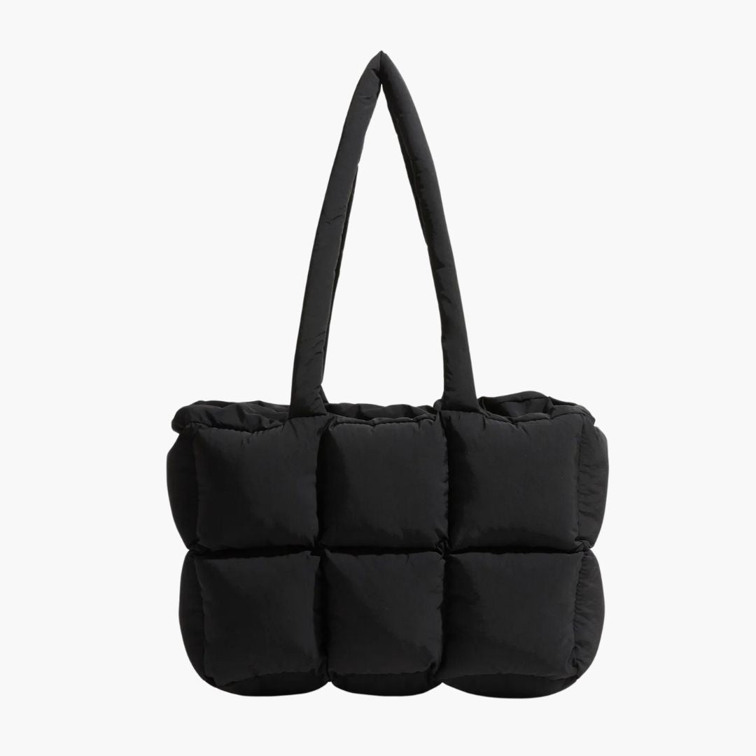 Lina - Puffer Schoudertas voor Dames | Stijlvolle en Ruime Handtas