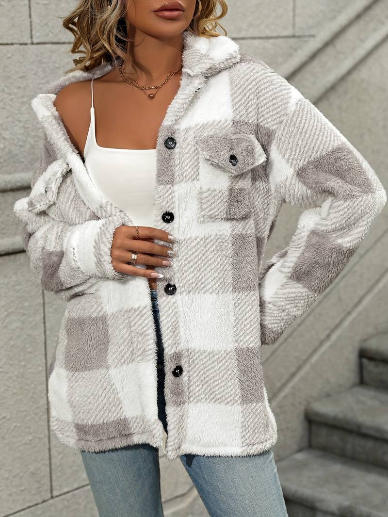 Lena – Casual Lange Mouwen Jas voor Dames | Stijlvol en Comfortabel voor Elke Dag