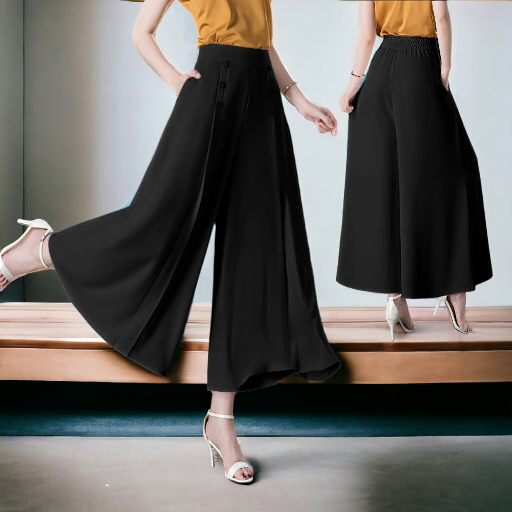 Priya - Luchtige Wijde Broek | Comfortabele en Stijlvolle Zomerbroek voor Dames