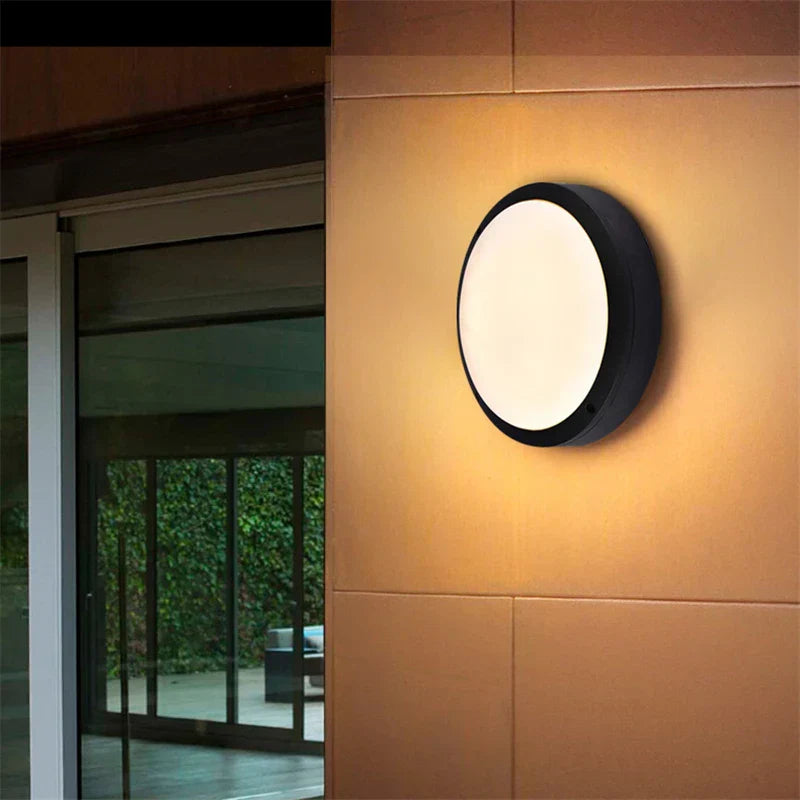 GlintWave - Moderne Buitenwandlamp | Stijlvolle Weerbestendige Verlichting