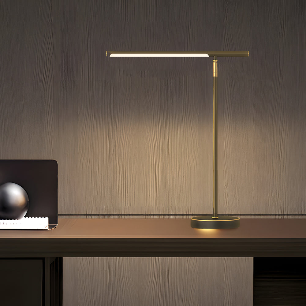 BrassLine - Verstelbare Messing LED Bureaulamp | Moderne en Flexibele Verlichting voor Werkruimtes