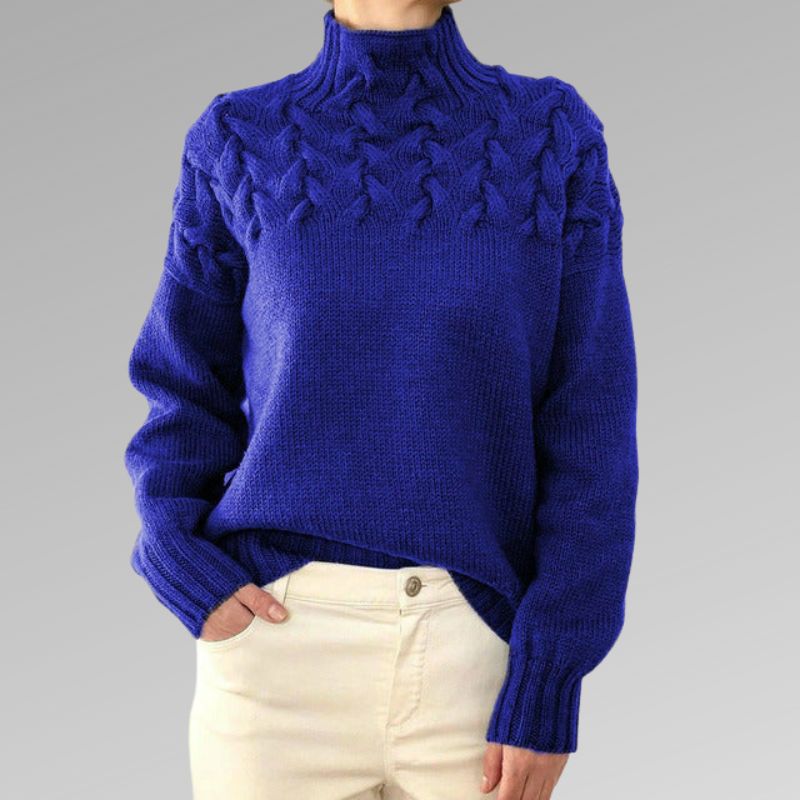 CharlizeWarm - Elegante en Warme Dames Coltrui - Stijl en Comfort