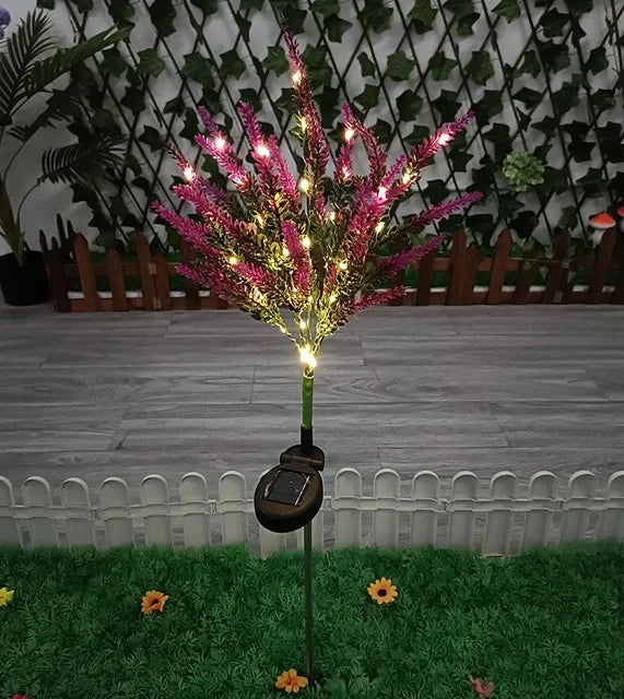 SunRayPro - 7-Kop Zonnelamp voor Krachtige Buitenverlichting