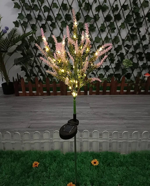SunRayPro - 7-Kop Zonnelamp voor Krachtige Buitenverlichting