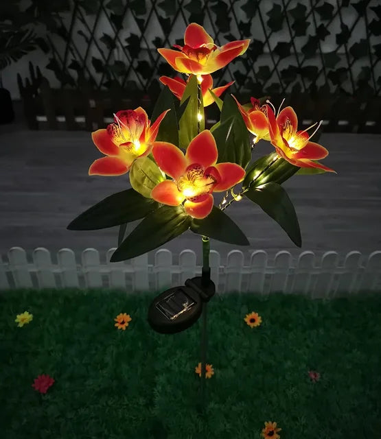 SunRayPro - 7-Kop Zonnelamp voor Krachtige Buitenverlichting