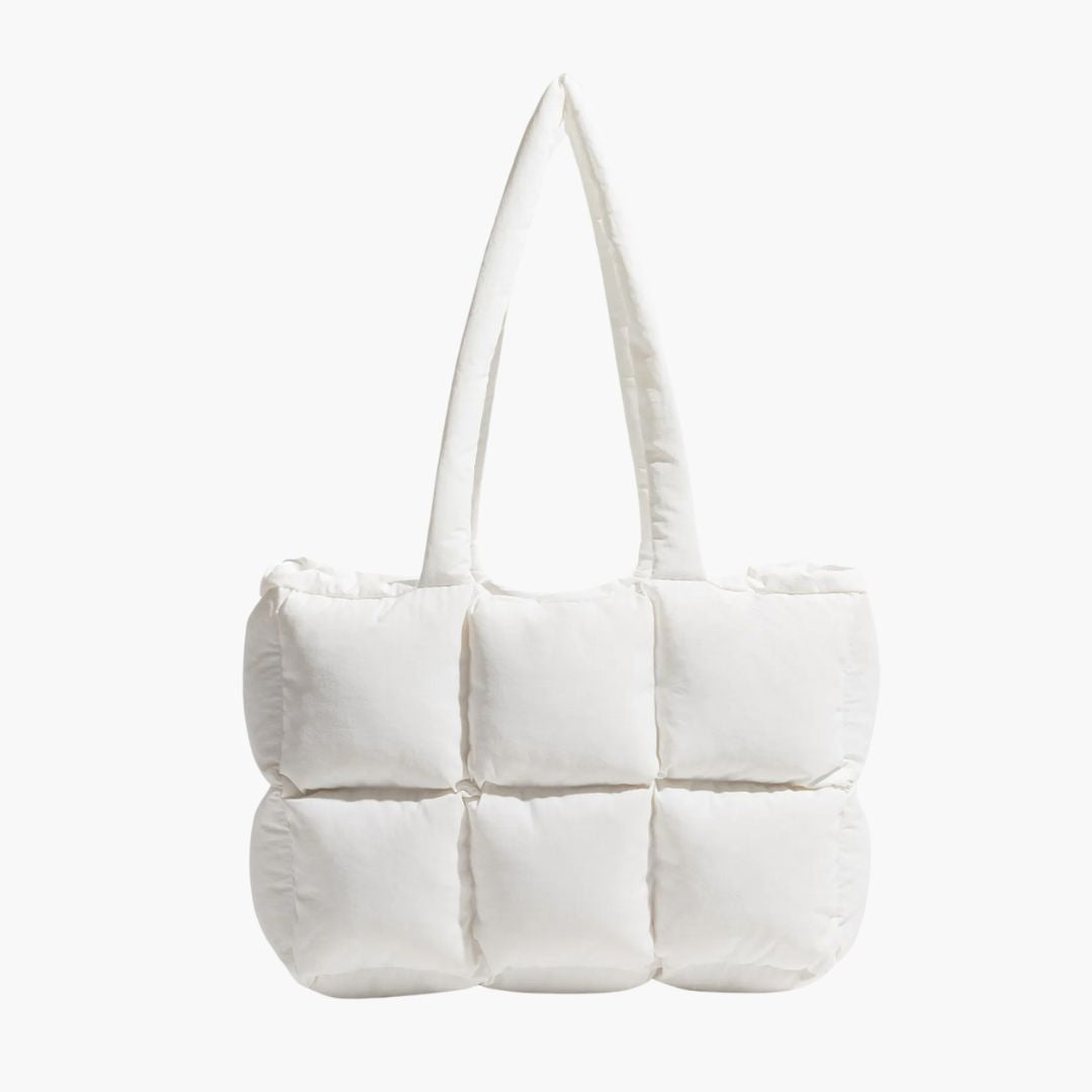 Lina - Puffer Schoudertas voor Dames | Stijlvolle en Ruime Handtas