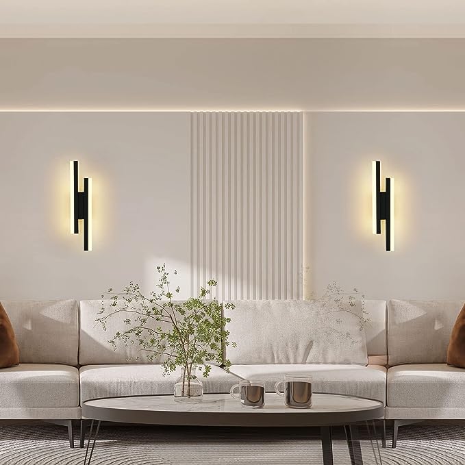 LinearGlow - Moderne LED Wandlamp met Lange Lichtstrepen | Stijlvolle Verlichting voor Woonkamer en Hal