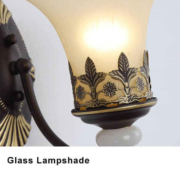 RetroLux - Klassieke wandlamp met twee lampenkappen | Stijlvolle vintage verlichting
