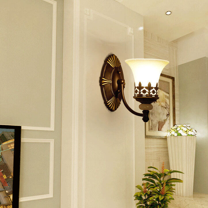 RetroLux - Klassieke wandlamp met twee lampenkappen | Stijlvolle vintage verlichting