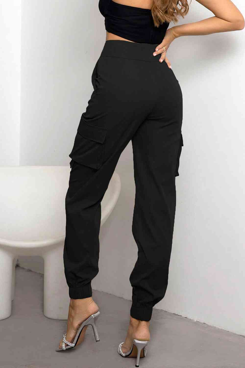 Valeria - Hoge Taille Cargo Broek | Comfortabele en Stijlvolle Damesbroek