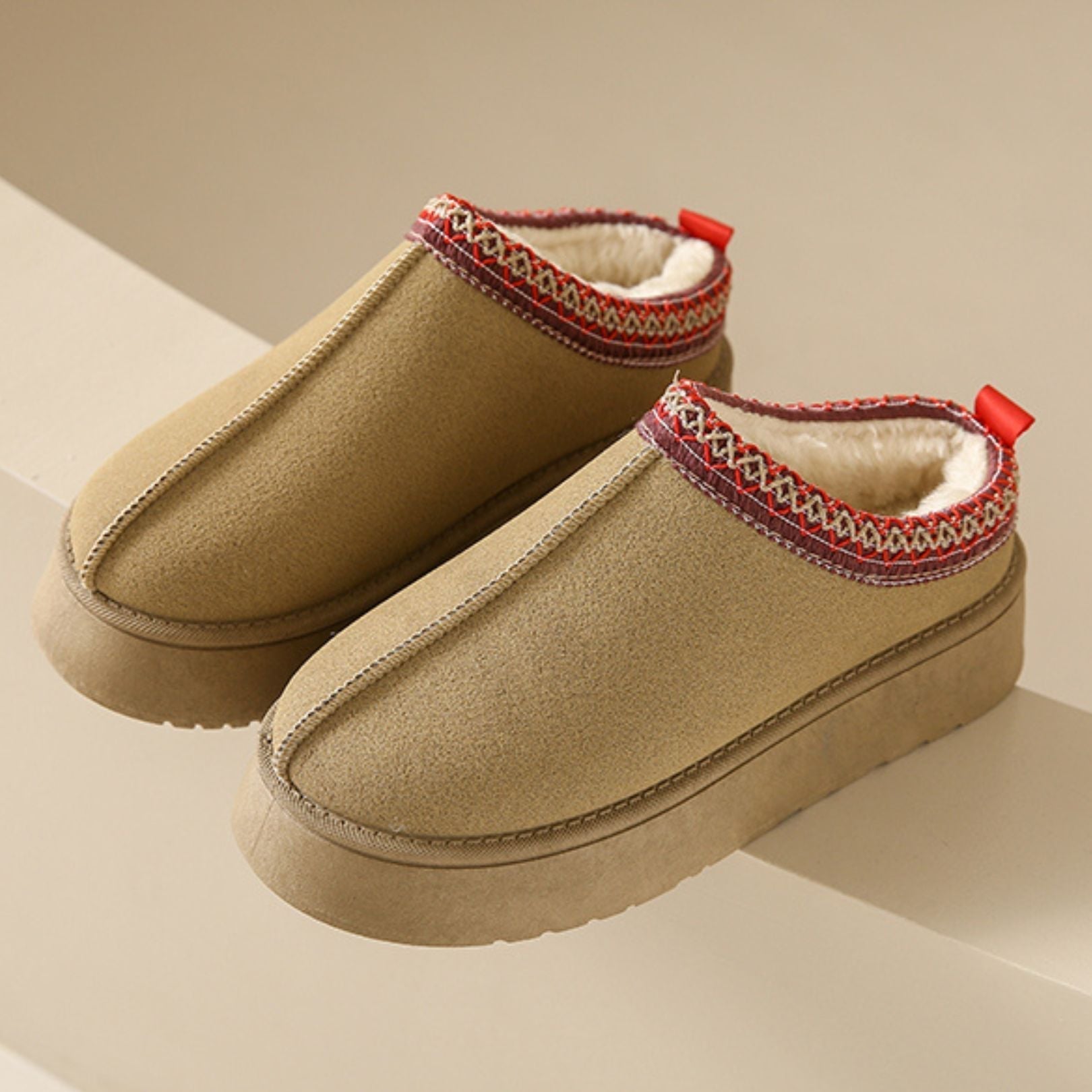 SeraHome - Suède Gevoerde Pantoffels voor Dames