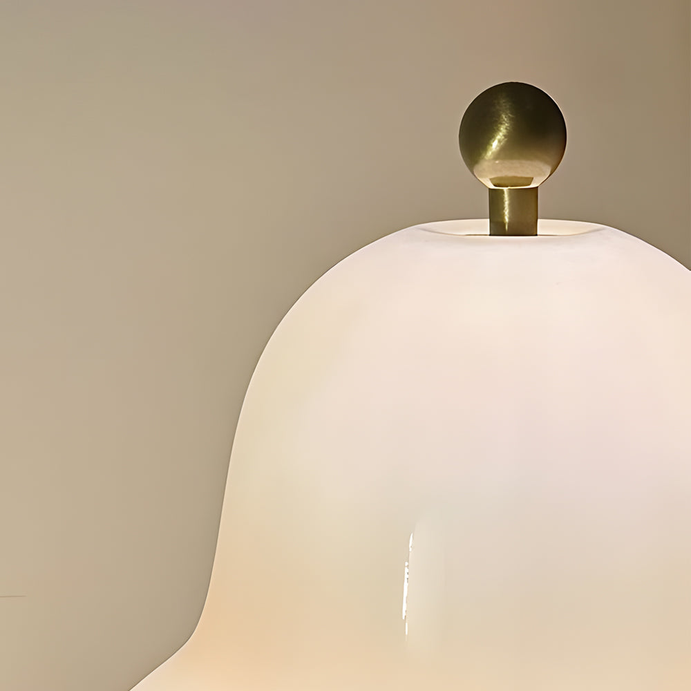 PearGlow - Draagbare Glazen Peer USB Dimbare LED Tafellamp met Touch Schakelaar | Moderne Verlichting voor Elk Interieur