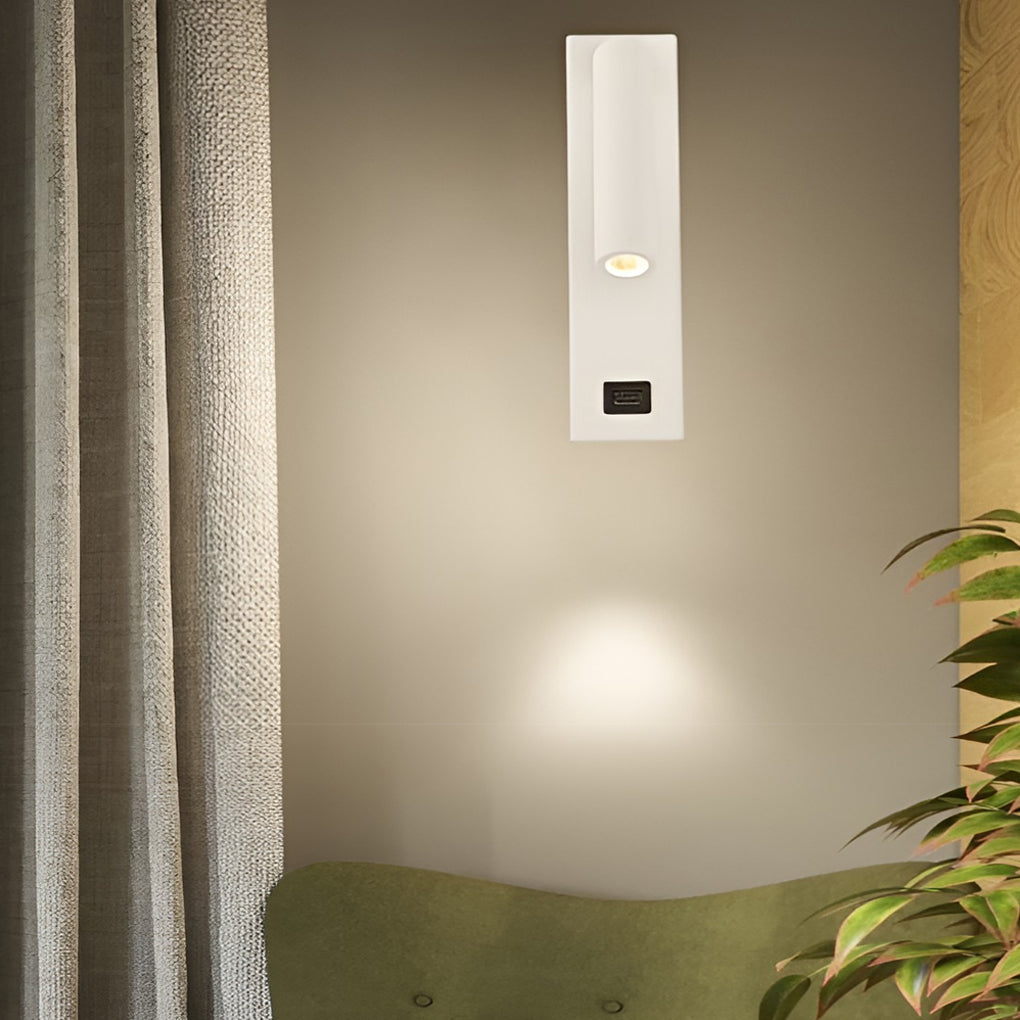 FlexiLicht - Aanpasbare LED Wandlamp met Schakelaar en USB Oplaadfunctie | Modern en Praktisch Design