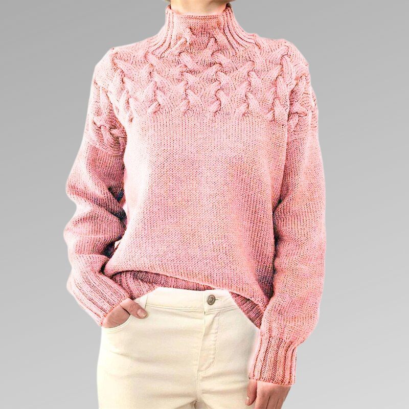 CharlizeWarm - Elegante en Warme Dames Coltrui - Stijl en Comfort