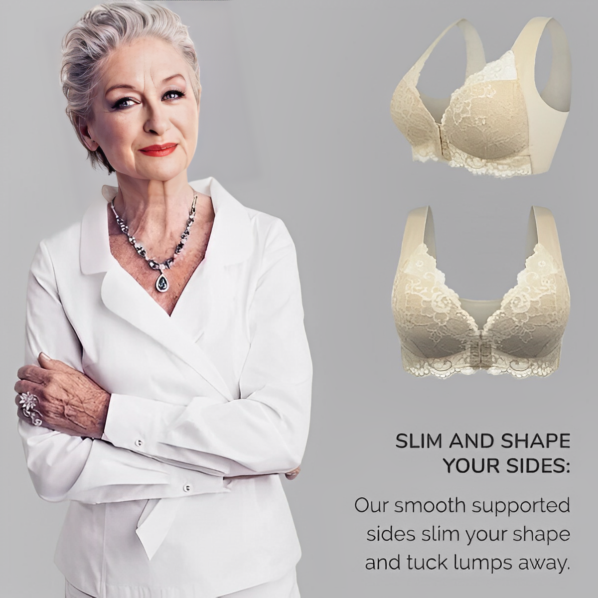 Alessa - Comfortabele BH voor Senioren Vrouwen met Optimale Ondersteuning