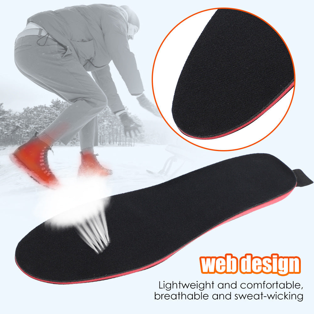 WarmFit - Verwarmde Inlegzolen | Draadloos Oplaadbaar | Op Maat Bij te Snijden