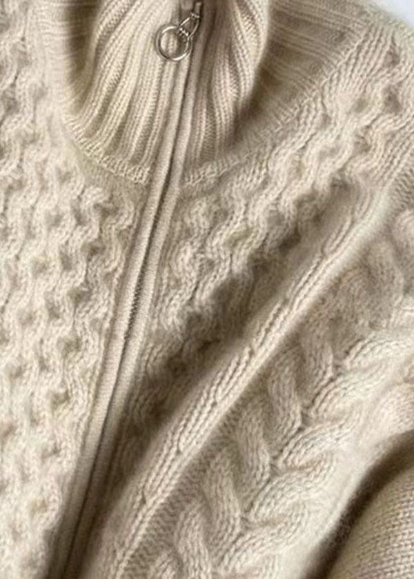 Daphne - Kasjmier Vest met Hoge Hals voor Dames