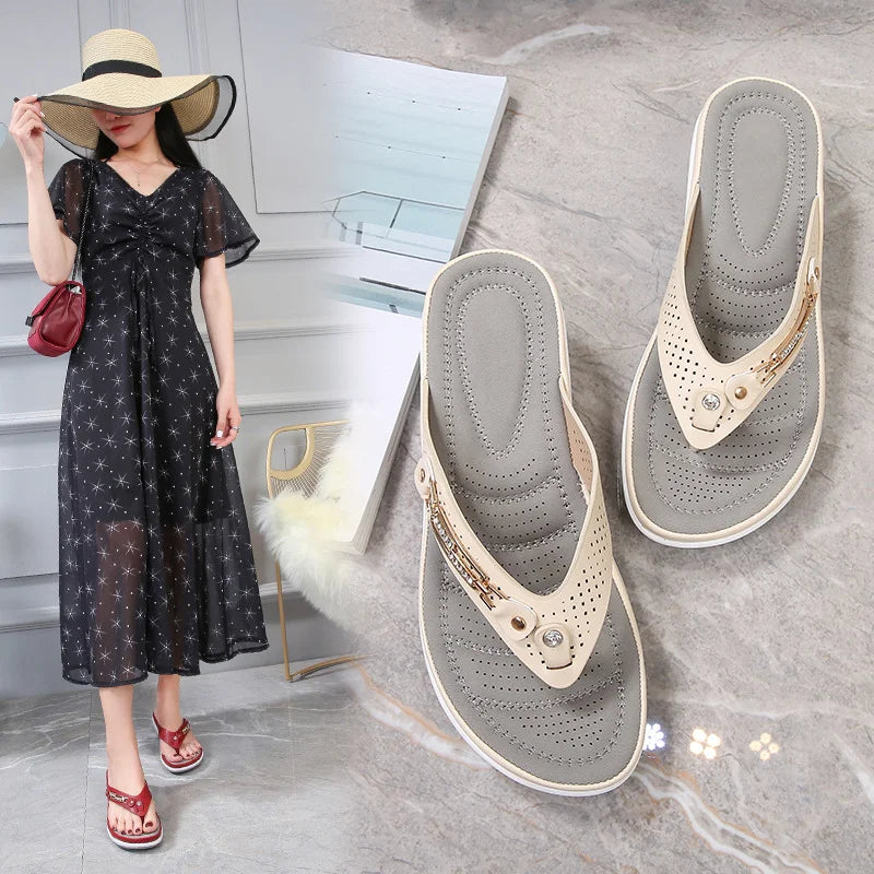 Lars ComfortWalk Flip Flops - Comfortabele en Ondersteunende Zomerslippers