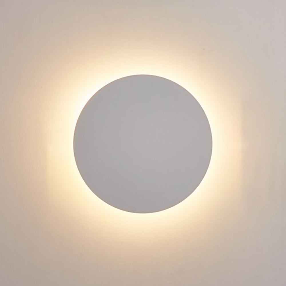 LichtCirkel - Stijlvolle Ronde Metalen Wandlamp voor Slaapkamer en Woonkamer | Modern Design
