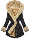 Lina – Gewatteerde Damesjas met Warm Pluchevoering | Comfortabel en Warm voor de Winter