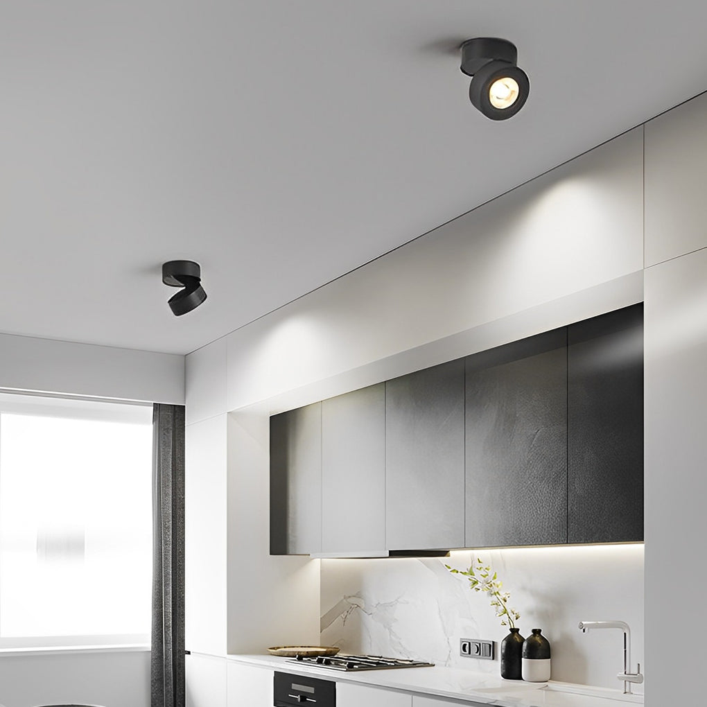 NordicFlex Ronde Opklapbare Verstelbare LED Spotlight - Inbouw Plafondlamp voor Stijlvolle Verlichting