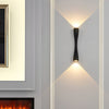 GlowLux - MetaalFinish LED Up en Down Lights | Stijlvolle Moderne Wandverlichting