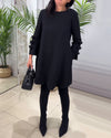 Liselotte - Casual Jurk met Lange Mouwen