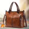 Lara - Vintage Leren Schoudertas voor Dames | Stijlvolle en Duurzame Handtas
