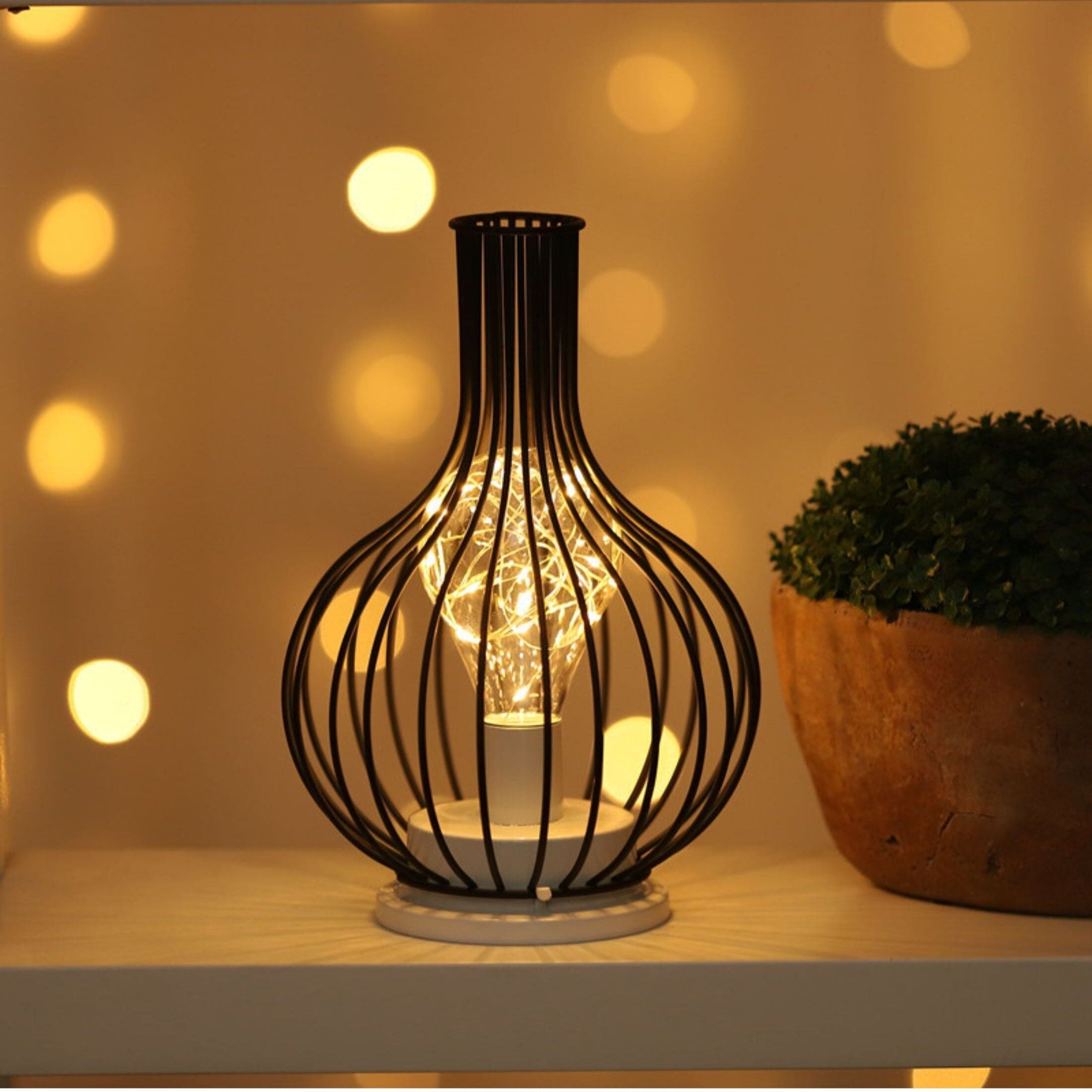 NoirLuxe - Eva Luxe Noir Tafellamp | Moderne Tafellamp voor Stijlvolle Verlichting