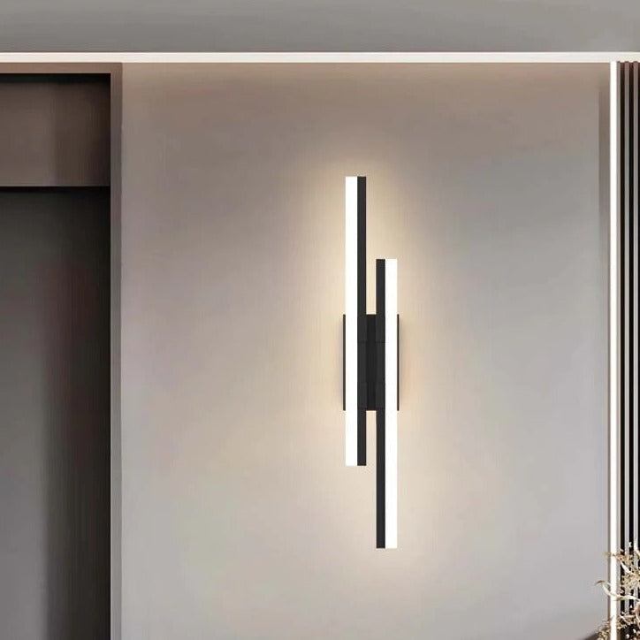 LinearGlow - Moderne LED Wandlamp met Lange Lichtstrepen | Stijlvolle Verlichting voor Woonkamer en Hal