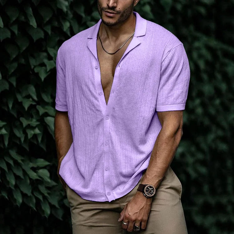 Refined Cut and Summer Style – Lightweight Linen Shirt for Men