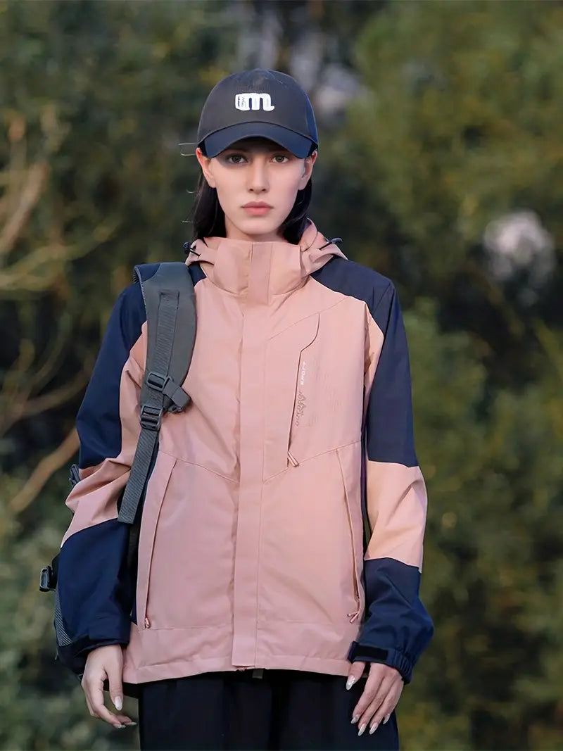 Danika - Dames Colorblock Outdoor Jas | Stijlvolle en Functionele Buitenjas